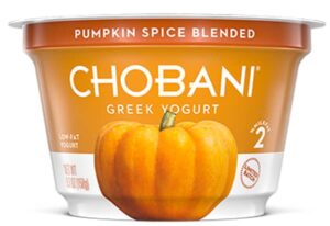 healthy pumpkin spice yogurt