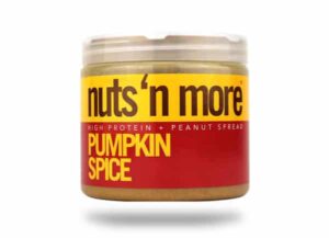 healthy pumpkin spice peanut butter