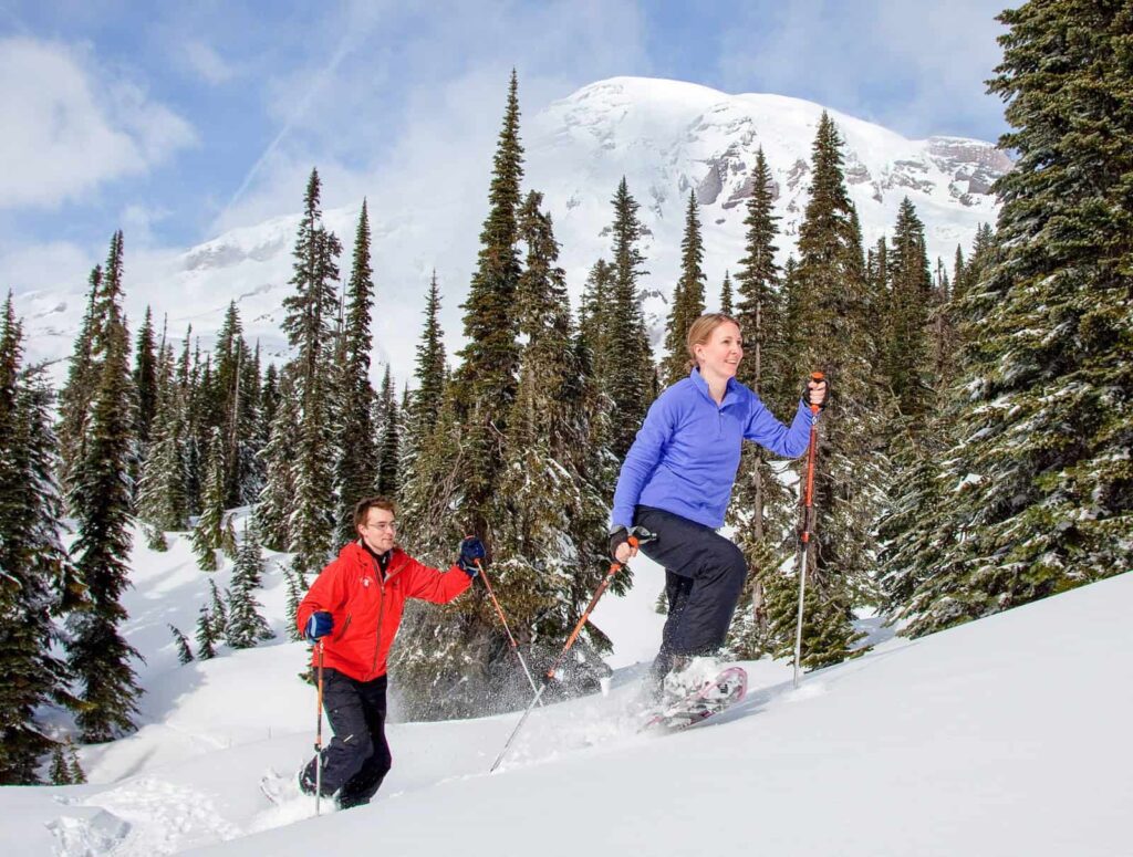 fun things to do in winter snowshoeing