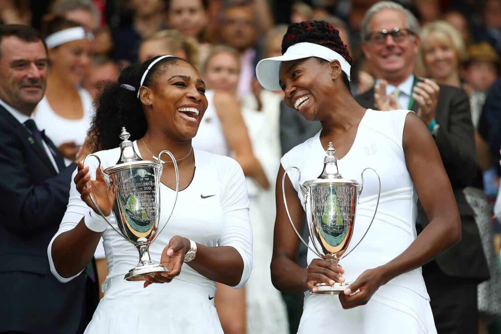 women tennis players Williams sisters